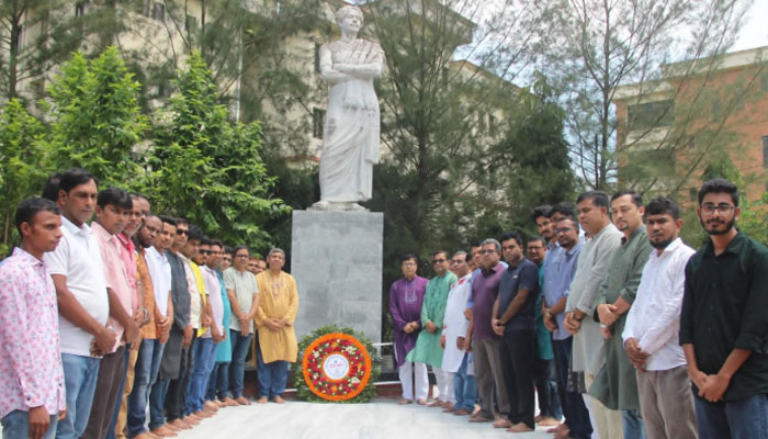 নজরুল বিশ্ববিদ্যালয়ে কবি নজরুলের ৪৯তম মৃত্যুবার্ষিকী পালিত