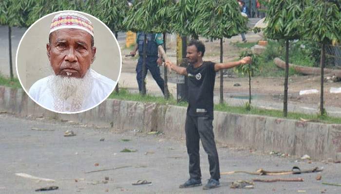 ছেলে হত্যার বিচার যেন দেখে যেতে পারি: ট্রাইব্যুনালে আবু সাঈদের বাবা