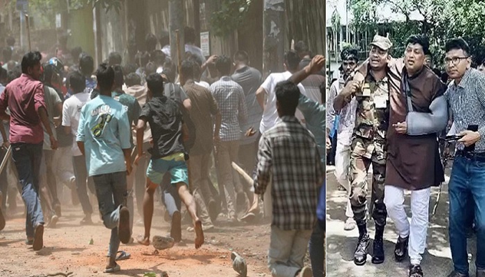 ফের চবি শিক্ষার্থীদের সঙ্গে স্থানীয়দের সংঘর্ষ, আহত অনেকে