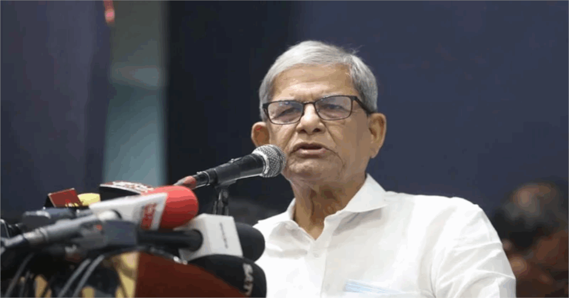 বিএনপি সরকারে এলে প্রধানমন্ত্রী হবেন তারেক রহমান: মির্জা ফখরুল বিএনপি সরকারে এলে প্রধানমন্ত্রী হবেন তারেক রহমান: মির্জা ফখরুল