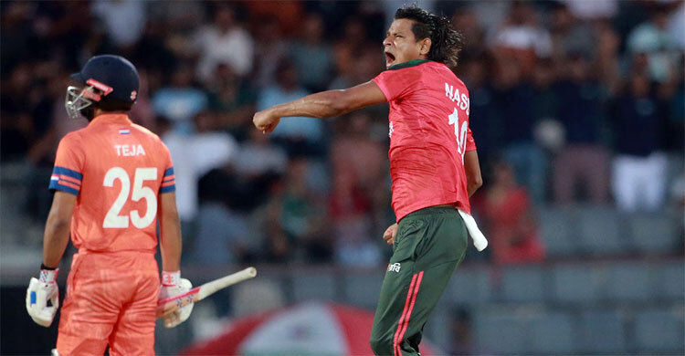 নেদারল্যান্ডসকে হারিয়ে বাংলাদেশের সিরিজ জয় নেদারল্যান্ডসকে হারিয়ে বাংলাদেশের সিরিজ জয়