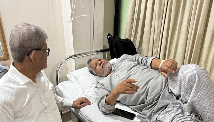 লুৎফর রহমানকে দেখতে হাসপাতালে মির্জা ফখরুল লুৎফর রহমানকে দেখতে হাসপাতালে মির্জা ফখরুল