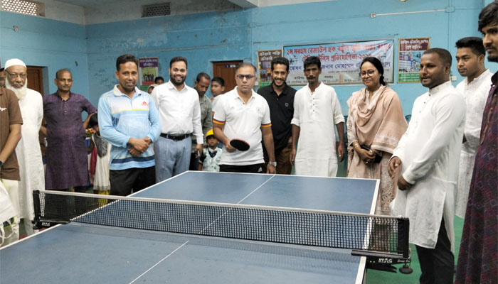 রংপুরে টেবিল টেনিস প্রতিযোগিতার উদ্বোধন