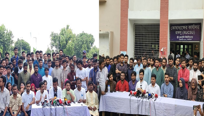 রাকসু নির্বাচনে ছাত্রদল-ছাত্রশিবিরের প্যানেল ঘোষণা