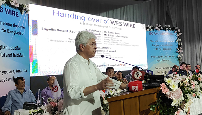 সকল বাধা অতিক্রম করে এই সরকার নির্বাচন সম্পন্ন করবে : শিল্প উপদেষ্টা সকল বাধা অতিক্রম করে এই সরকার নির্বাচন সম্পন্ন করবে : শিল্প উপদেষ্টা