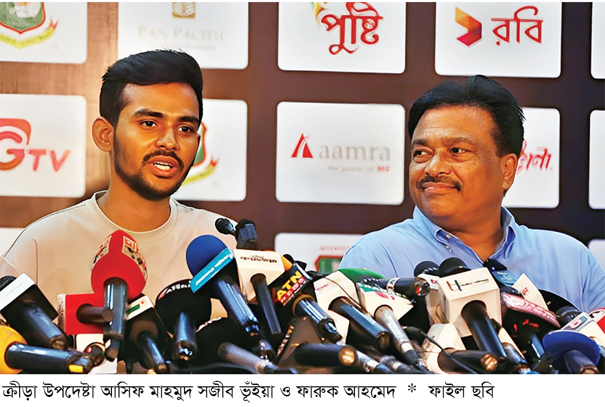 ফারুকের সঙ্গে বৈঠকের কথা শিকার করলেন ক্রীড়া উপদেষ্টা ফারুকের সঙ্গে বৈঠকের কথা শিকার করলেন ক্রীড়া উপদেষ্টা