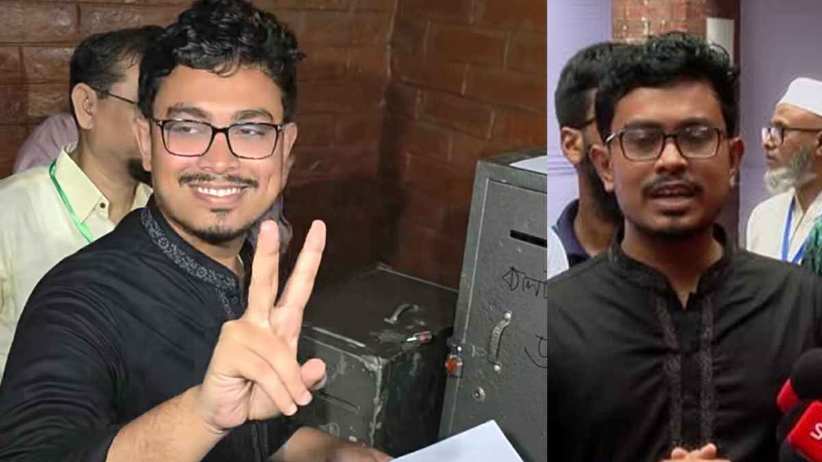 ভোট দিলেন সাদিক কায়েম