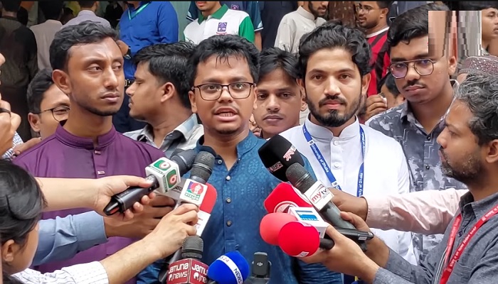 পক্ষপাতদুষ্ট আচরণ করছে নির্বাচন কমিশন: জিএস প্রার্থী ফরহাদ