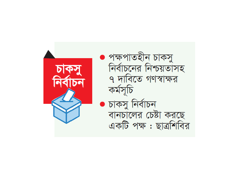 ভোটগ্রহণ অনুষদ ভবনে গণনা হবে ওএমআরে ভোটগ্রহণ অনুষদ ভবনে গণনা হবে ওএমআরে