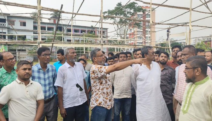 চাঁদপুর সদর উপজেলা ও পৌর বিএনপির দ্বি-বার্ষিক সম্মেলনস্থল পরিদর্শন চাঁদপুর সদর উপজেলা ও পৌর বিএনপির দ্বি-বার্ষিক সম্মেলনস্থল পরিদর্শন