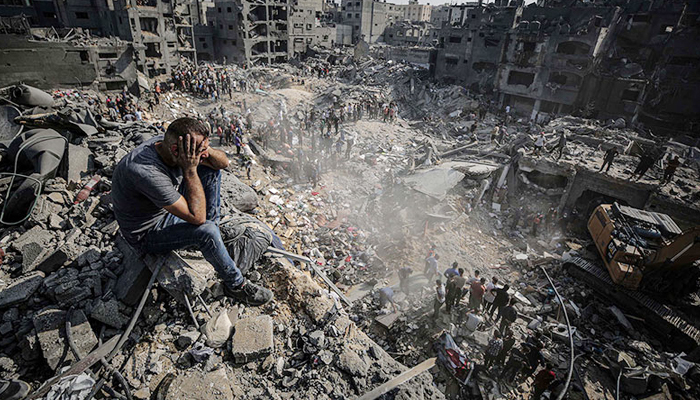 ‘গাজার ১০ শতাংশ মানুষ আহত বা নিহত হয়েছে’ ‘গাজার ১০ শতাংশ মানুষ আহত বা নিহত হয়েছে’