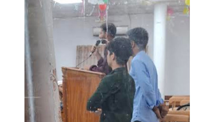 ছাত্রদলের জিএস প্রার্থীর বিরুদ্ধে আচরণবিধি লঙ্ঘনের অভিযোগ ছাত্রদলের জিএস প্রার্থীর বিরুদ্ধে আচরণবিধি লঙ্ঘনের অভিযোগ