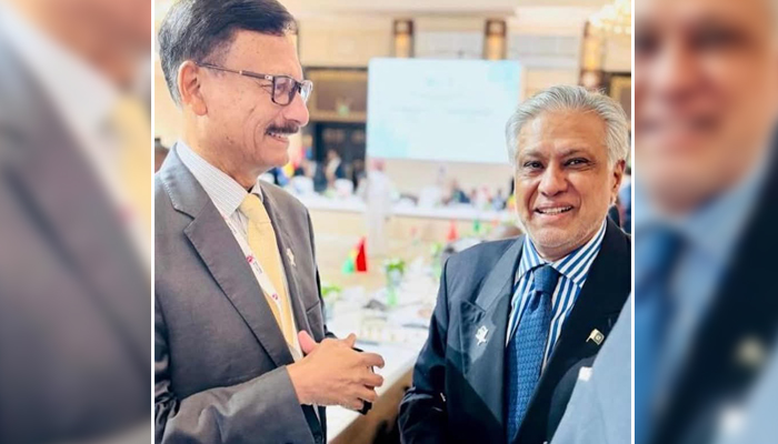 কাতারে তৌহিদ হোসেন-ইসহাক দারের বৈঠক কাতারে তৌহিদ হোসেন-ইসহাক দারের বৈঠক