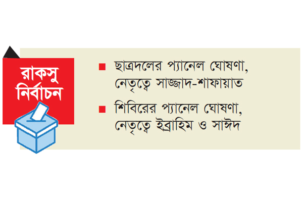 রাকসু-চাকসু নির্বাচনও ভালোভাবে হবে রাকসু-চাকসু নির্বাচনও ভালোভাবে হবে