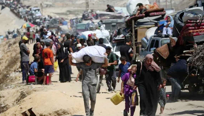 গাজায় অব্যাহত ইসরায়েলি হামলা, পালাচ্ছেন হাজারো ফিলিস্তিনি গাজায় অব্যাহত ইসরায়েলি হামলা, পালাচ্ছেন হাজারো ফিলিস্তিনি