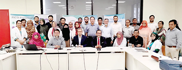 বিএমইউতে ইভিডেন্স বেইজড মেডিসিন বিষয়ে প্রশিক্ষণ