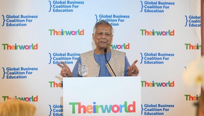 বিশ্বকে বদলাতে ‘থ্রি-জিরো ক্লাব’ গড়ে তোলার আহ্বান প্রধান উপদেষ্টার বিশ্বকে বদলাতে ‘থ্রি-জিরো ক্লাব’ গড়ে তোলার আহ্বান প্রধান উপদেষ্টার