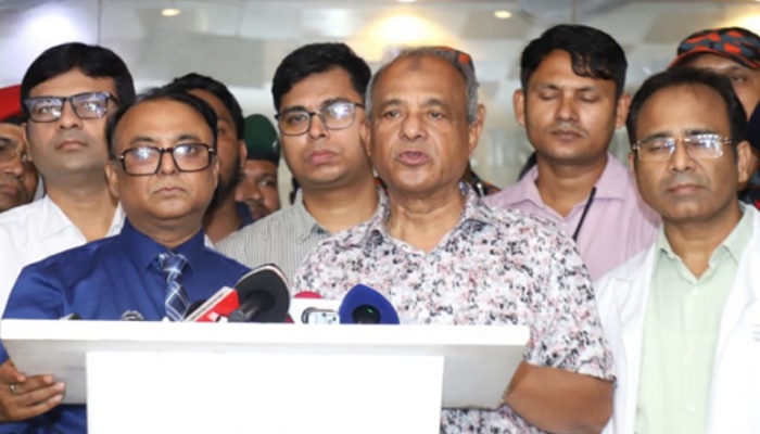 টঙ্গীতে দগ্ধ ফায়ার সার্ভিস কর্মীদের সর্বোচ্চ চিকিৎসা দেয়া হচ্ছে: স্বরাষ্ট্র উপদেষ্টা টঙ্গীতে দগ্ধ ফায়ার সার্ভিস কর্মীদের সর্বোচ্চ চিকিৎসা দেয়া হচ্ছে: স্বরাষ্ট্র উপদেষ্টা