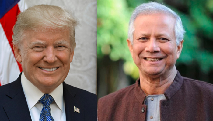 ফেব্রুয়ারিতে নির্বাচনের বিষয়ে ট্রাম্পকে অবহিত করলেন প্রধান উপদেষ্টা ফেব্রুয়ারিতে নির্বাচনের বিষয়ে ট্রাম্পকে অবহিত করলেন প্রধান উপদেষ্টা