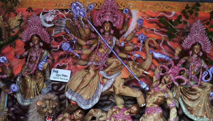 সাতক্ষীরায় ৫৯৩টি মণ্ডপে শারদীয় দুর্গোৎসব শুরু সাতক্ষীরায় ৫৯৩টি মণ্ডপে শারদীয় দুর্গোৎসব শুরু