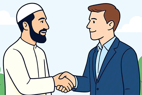 সালামের মাধ্যমে সম্পর্ক দৃঢ় হয় সালামের মাধ্যমে সম্পর্ক দৃঢ় হয়