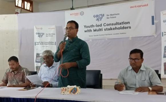 সাতক্ষীরায় নির্বাচনী ইশতেহার শীর্ষক উপজেলা পর্যায়ের পরামর্শ সভা সাতক্ষীরায় নির্বাচনী ইশতেহার শীর্ষক উপজেলা পর্যায়ের পরামর্শ সভা