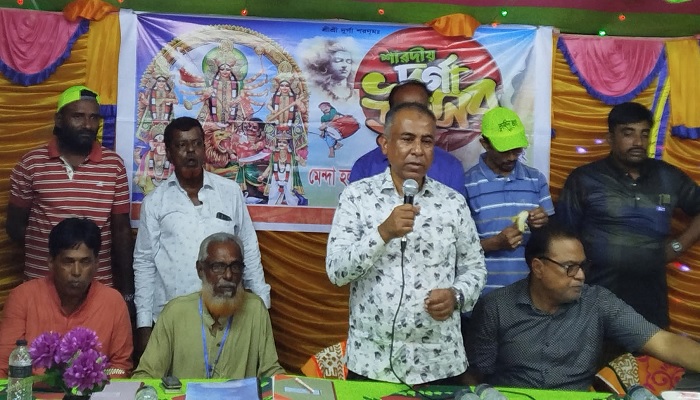 ভাঙ্গুড়ায় বিভিন্ন পূজামণ্ডপ পরিদর্শন করলেন কৃষিবিদ হাসান জাফির তুহিন 