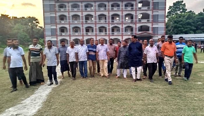 রাজবাড়ীর পাংশায় আন্তঃজেলা ফুটবল টুর্নামেন্ট শুরু ৪ অক্টোবর রাজবাড়ীর পাংশায় আন্তঃজেলা ফুটবল টুর্নামেন্ট শুরু ৪ অক্টোবর