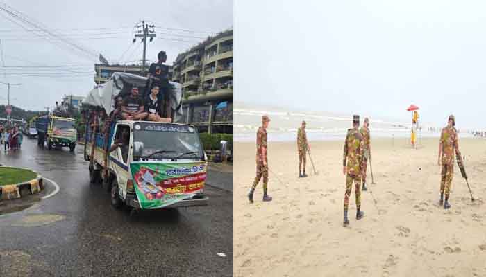ট্রাকে ট্রাকে আনা হচ্ছে প্রতিমা, বিকেলে বিসর্জন ট্রাকে ট্রাকে আনা হচ্ছে প্রতিমা, বিকেলে বিসর্জন
