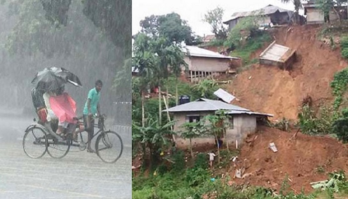 দেশজুড়ে ভারী বৃষ্টির আভাস, ভূমিধ্বসের শঙ্কা দেশজুড়ে ভারী বৃষ্টির আভাস, ভূমিধ্বসের শঙ্কা