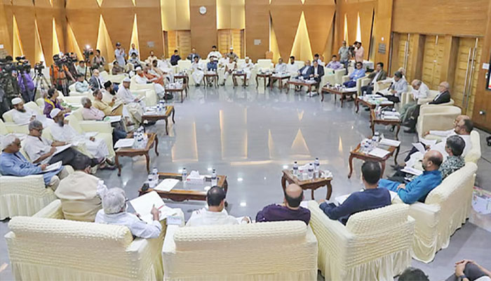 জুলাই সনদ বাস্তবায়নে রাজনৈতিক দলগুলোর সঙ্গে আলোচনা শুরু জুলাই সনদ বাস্তবায়নে রাজনৈতিক দলগুলোর সঙ্গে আলোচনা শুরু