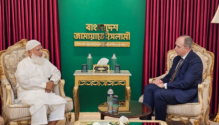 জামায়াত আমিরের সঙ্গে কসোভোর রাষ্ট্রদূতের সৌজন্য সাক্ষাৎ জামায়াত আমিরের সঙ্গে কসোভোর রাষ্ট্রদূতের সৌজন্য সাক্ষাৎ