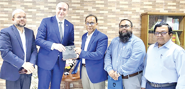 বিএসটিআই মহাপরিচালকের সঙ্গে কসোভোর রাষ্ট্রদূতের সৌজন্য সাক্ষাৎ