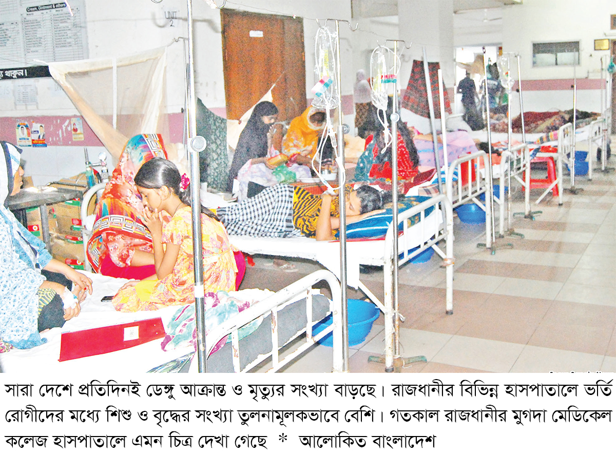 ডেঙ্গুতে আরও তিনজনের মৃত্যু ডেঙ্গুতে আরও তিনজনের মৃত্যু