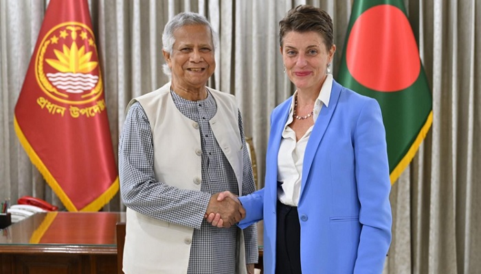 প্রধান উপদেষ্টার সঙ্গে জাতিসংঘের আবাসিক সমন্বয়কারীর বিদায়ী সাক্ষাৎ প্রধান উপদেষ্টার সঙ্গে জাতিসংঘের আবাসিক সমন্বয়কারীর বিদায়ী সাক্ষাৎ