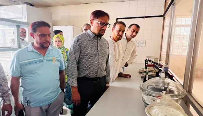 ‘আধুনিক যন্ত্রপাতি ব্যবহারের মাধ্যমে নিরাপদ খাদ্য নিশ্চিত করতে হবে’ ‘আধুনিক যন্ত্রপাতি ব্যবহারের মাধ্যমে নিরাপদ খাদ্য নিশ্চিত করতে হবে’