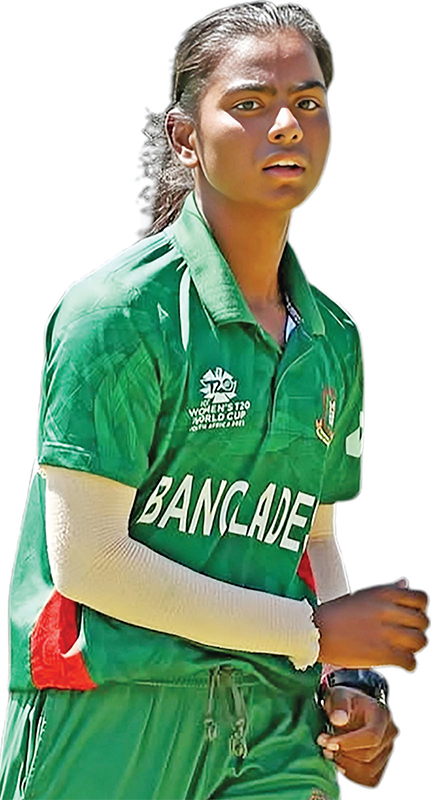 ‘মারুফা বাংলাদেশের ইতিহাসের সেরা পেসার হতে পারে’ ‘মারুফা বাংলাদেশের ইতিহাসের সেরা পেসার হতে পারে’