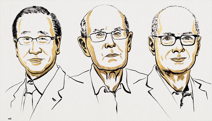 রসায়নে নোবেল পেলেন তিন বিজ্ঞানী রসায়নে নোবেল পেলেন তিন বিজ্ঞানী