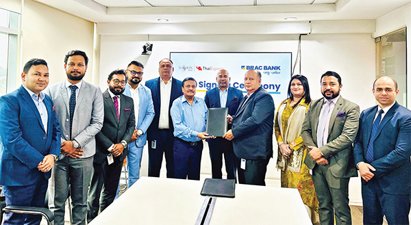 থাই এক্সপ্রেস ও স্যাফরন ডাইনের সঙ্গে ব্র্যাক ব্যাংকের চুক্তি