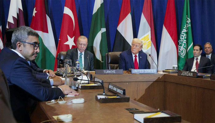 গাজায় যুদ্ধবিরতির নেপথ্যে ট্রাম্প–মুসলিম নেতাদের বৈঠক গাজায় যুদ্ধবিরতির নেপথ্যে ট্রাম্প–মুসলিম নেতাদের বৈঠক