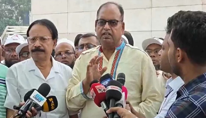 উপদেষ্টাদের সেফ এক্সিটের কথা ভাবা স্বাভাবিক: দুদু উপদেষ্টাদের সেফ এক্সিটের কথা ভাবা স্বাভাবিক: দুদু