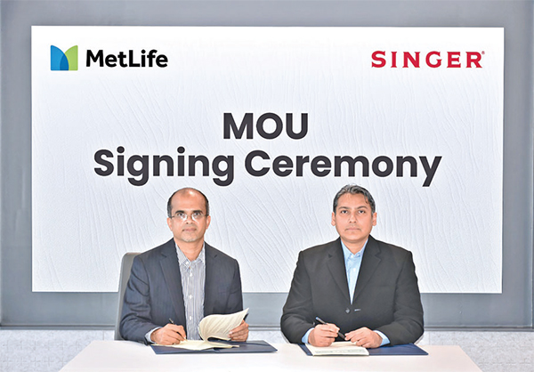 মেটলাইফ গ্রাহকদের জন্য সিঙ্গার পণ্যে বিশেষ ছাড়