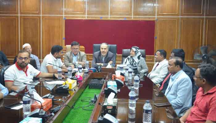 বেরোবি উপাচার্যের সাথে ইরানের রাষ্ট্রদূতের সৌজন্য সাক্ষাৎ