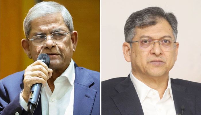 জুলাই সনদ স্বাক্ষর অনুষ্ঠানে মির্জা ফখরুল ও সালাহউদ্দিন জুলাই সনদ স্বাক্ষর অনুষ্ঠানে মির্জা ফখরুল ও সালাহউদ্দিন