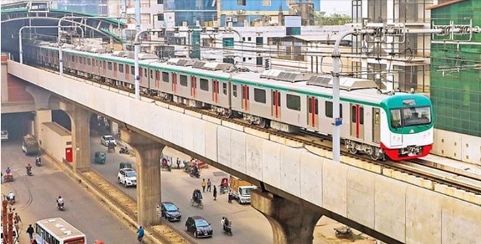 মেট্রোরেলের নতুন সূচিতে ট্রিপ বাড়ল ৭টি মেট্রোরেলের নতুন সূচিতে ট্রিপ বাড়ল ৭টি