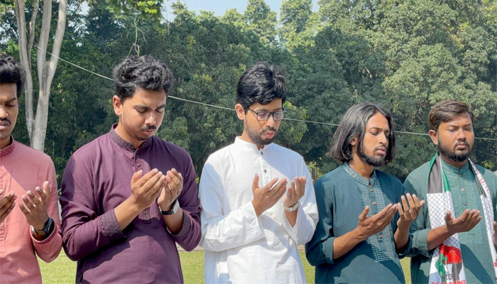 শহীদ শামসুজ্জোহার চেতনায় শিক্ষার্থীদের কল্যাণে কাজ করতে চাই: রাকসু ভিপি