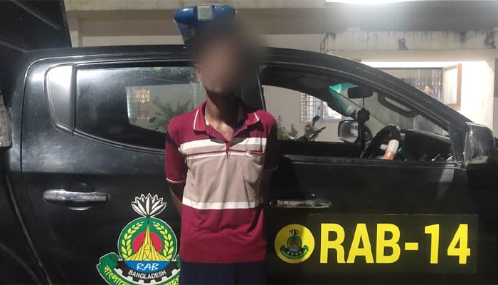 শেরপুরে সাজাপ্রাপ্ত পলাতক আসামি র‍্যাবের হাতে গ্রেপ্তার