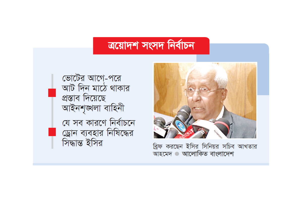 মাঠে থাকবে এক লাখ সেনা, দেড় লাখ পুলিশ মাঠে থাকবে এক লাখ সেনা, দেড় লাখ পুলিশ
