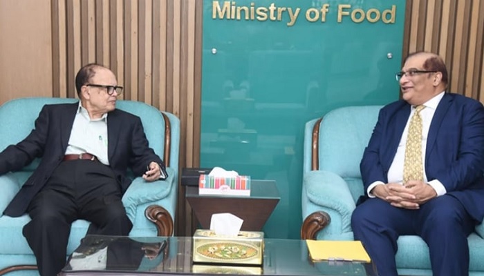 খাদ্য উপদেষ্টার সঙ্গে পাকিস্তানের হাইকমিশনারের সাক্ষাৎ খাদ্য উপদেষ্টার সঙ্গে পাকিস্তানের হাইকমিশনারের সাক্ষাৎ