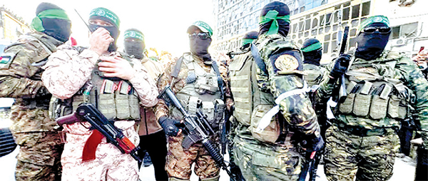 ফিলিস্তিনিদের নিরাপত্তায় অভিযান জোরদার হামাসের